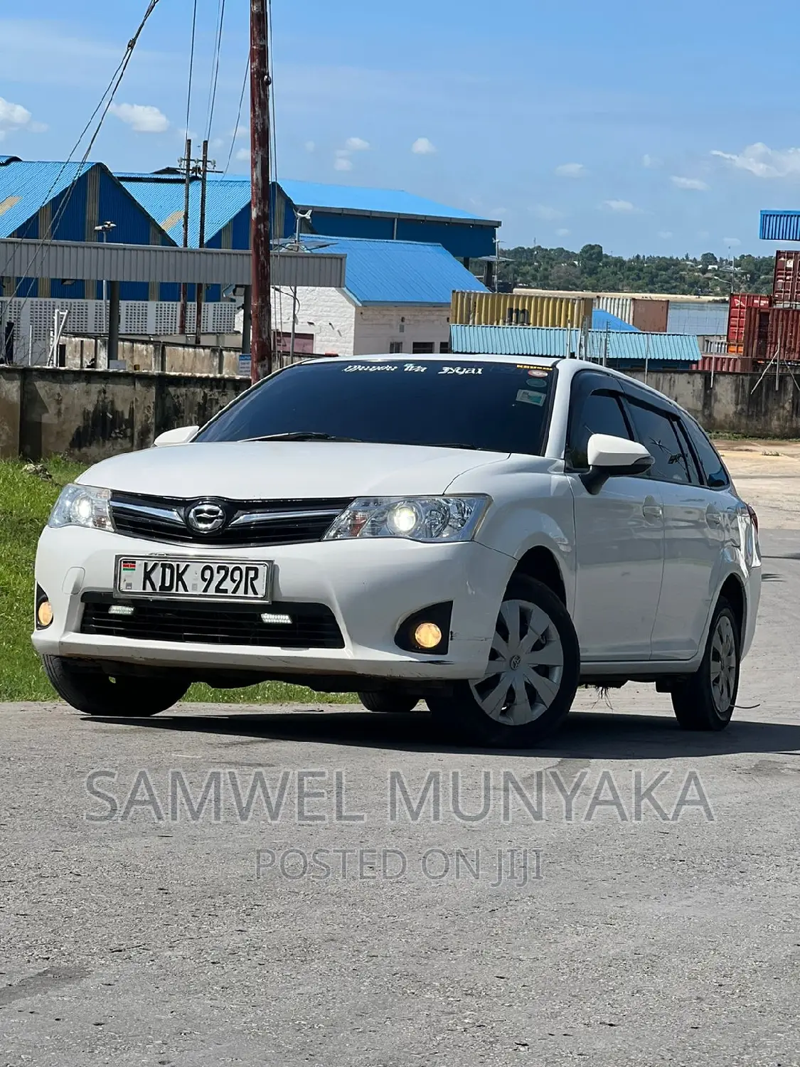 Toyota Corolla Fielder 2015 White