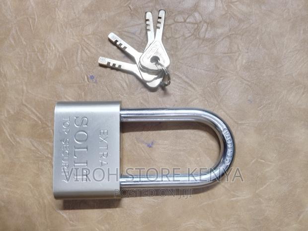 Solit 70mm Long Neck Padlock for Gate/Big Doors 4keys