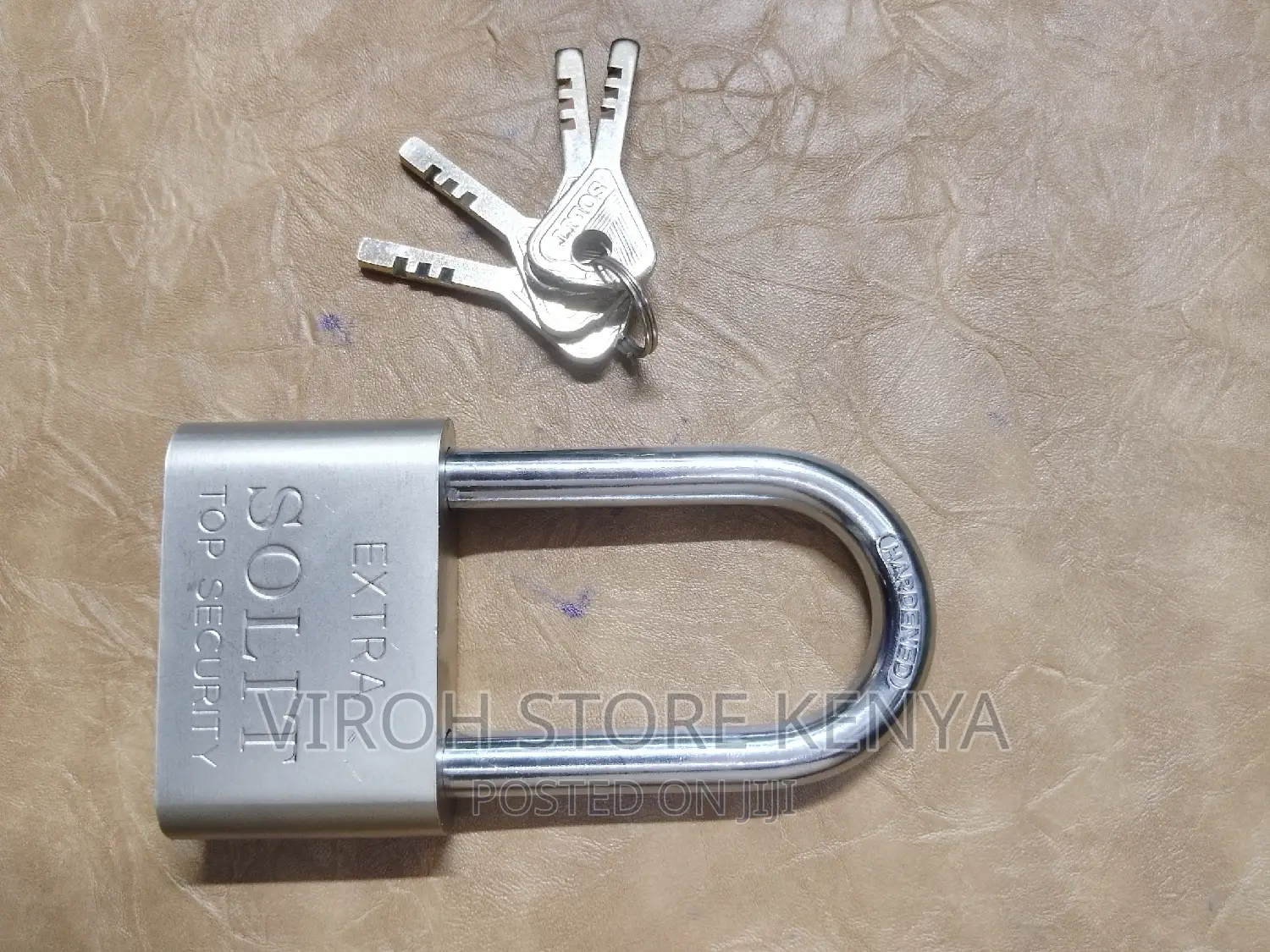 Solit 70mm Long Neck Padlock for Gate/Big Doors 4keys