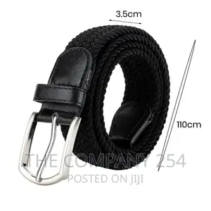 Canvas Belts for Men Fashion Strap Male Elastic Belt