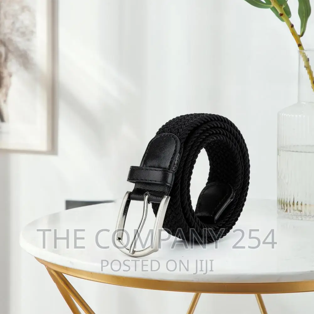 Canvas Belts for Men Fashion Strap Male Elastic Belt