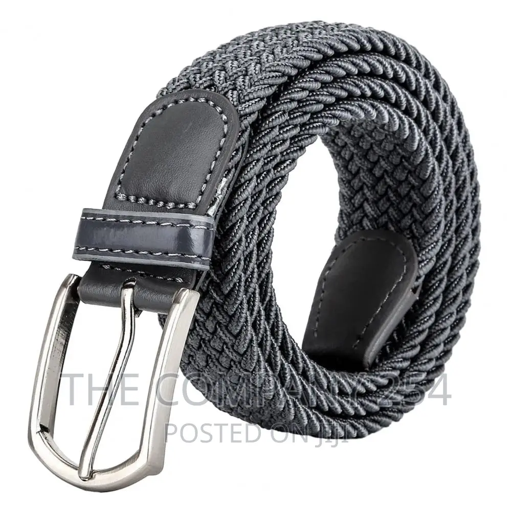 Canvas Belts for Men Fashion Strap Male Elastic Belt