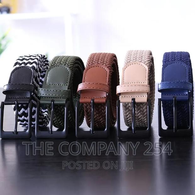 Canvas Belts for Men Fashion Strap Male Elastic Belt - thumbnail 11
