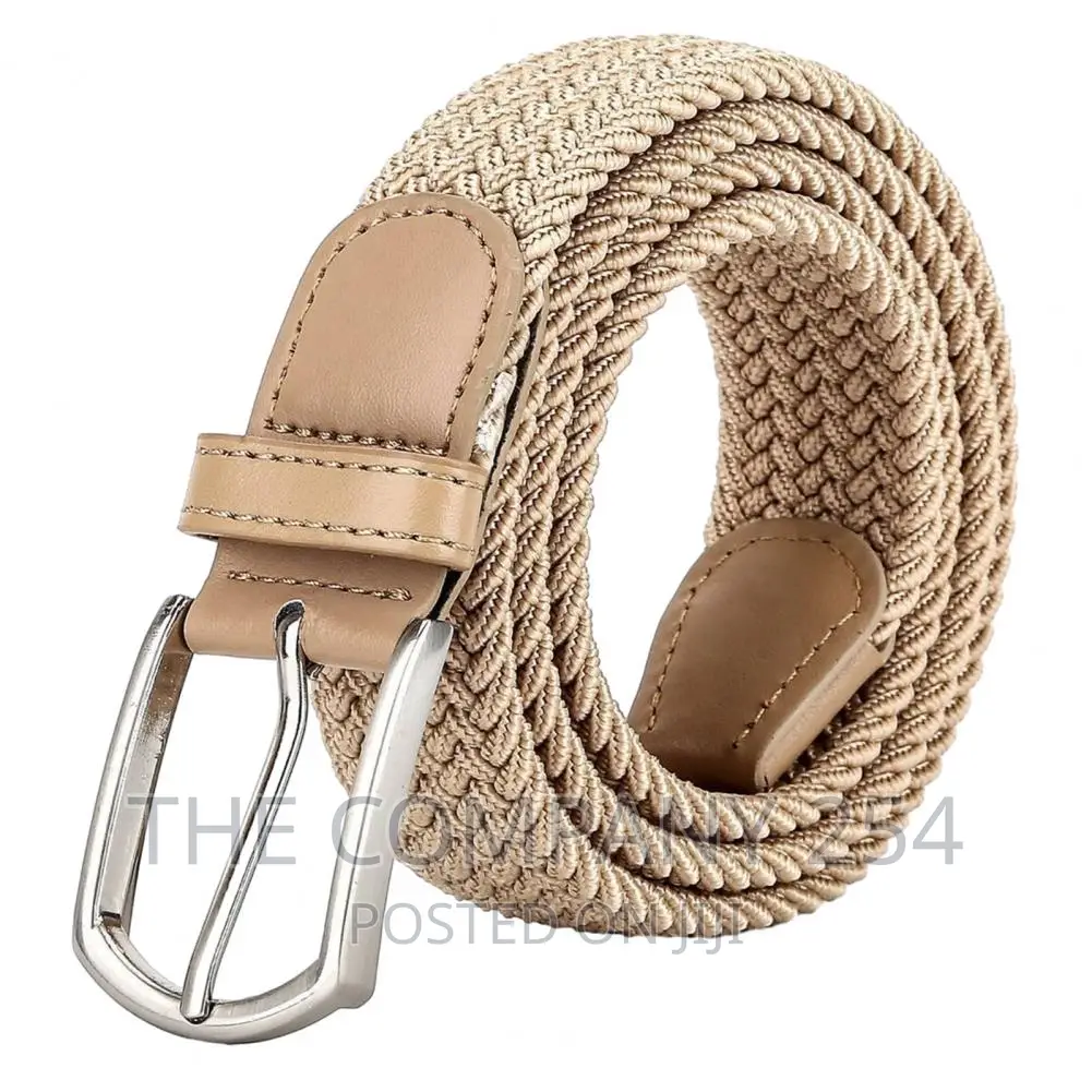 Canvas Belts for Men Fashion Strap Male Elastic Belt