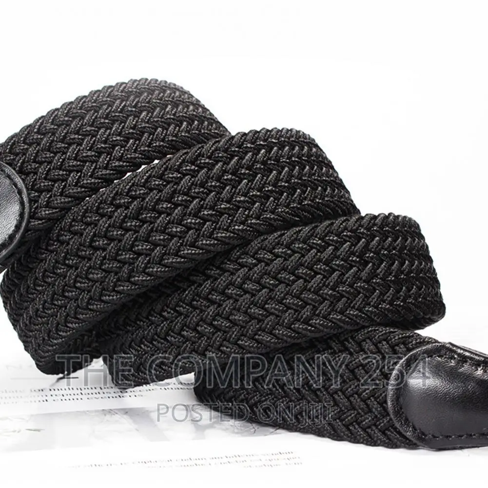 Canvas Belts for Men Fashion Strap Male Elastic Belt