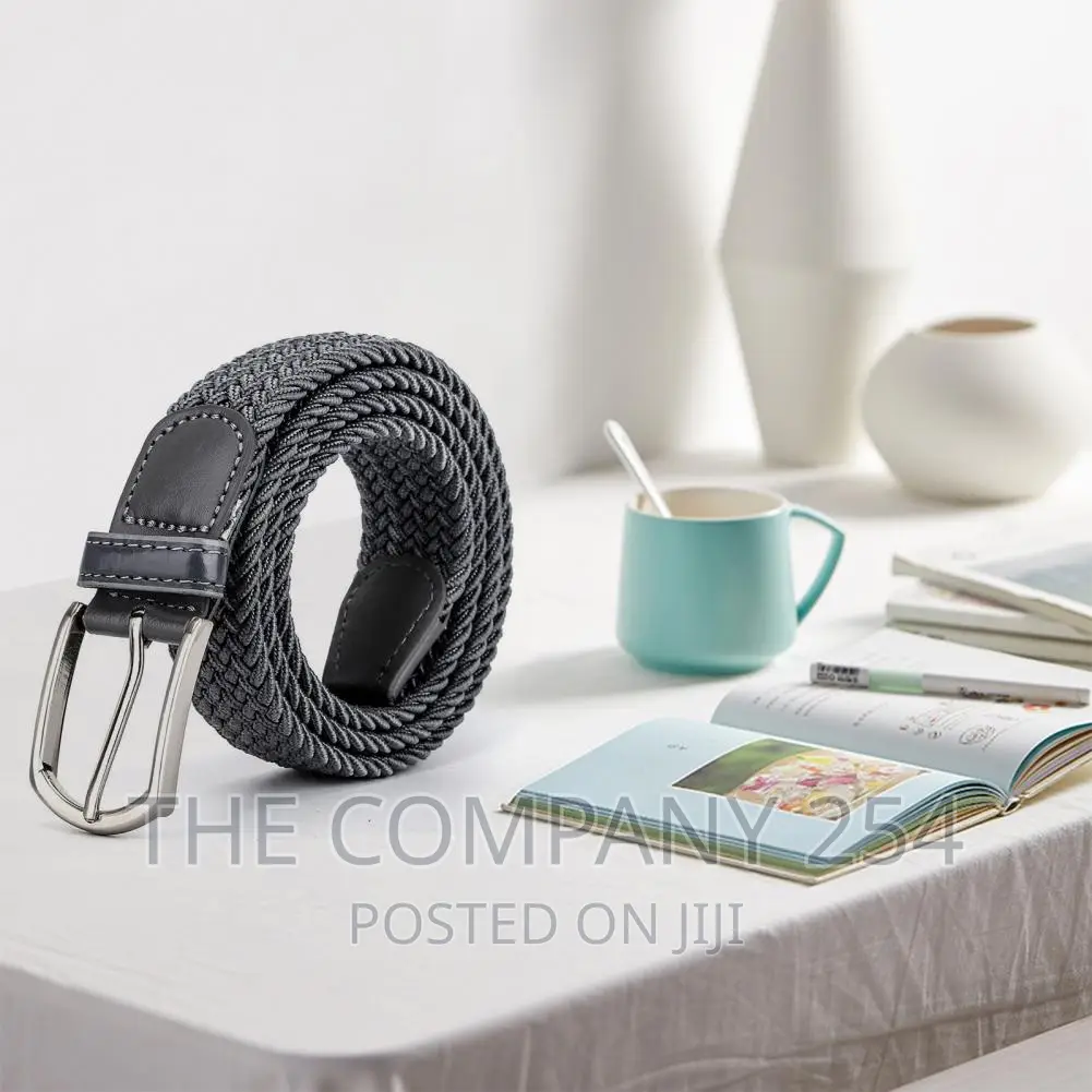 Canvas Belts for Men Fashion Strap Male Elastic Belt