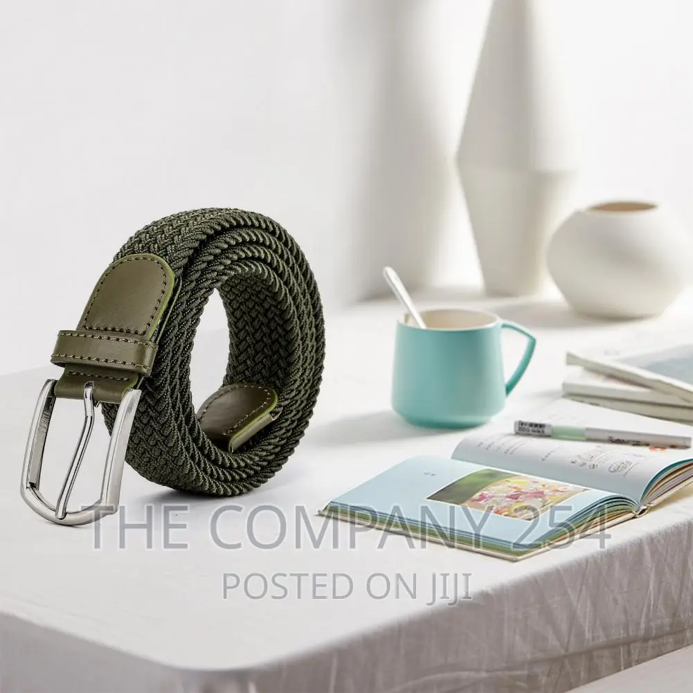 Canvas Belts for Men Fashion Strap Male Elastic Belt