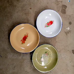 12pc Enamel Plate / Mabati Plate