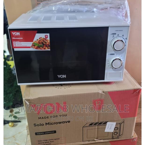 Von 20litres Microwave Manual White