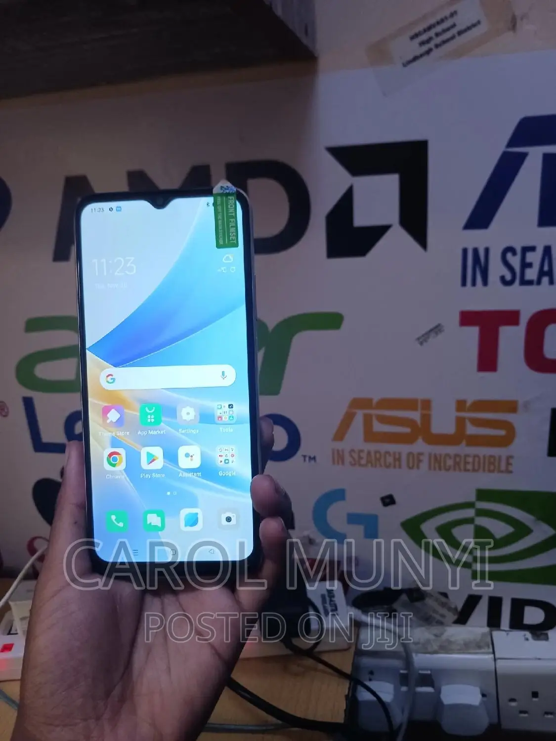 New Oppo A17 64 GB Yellow
