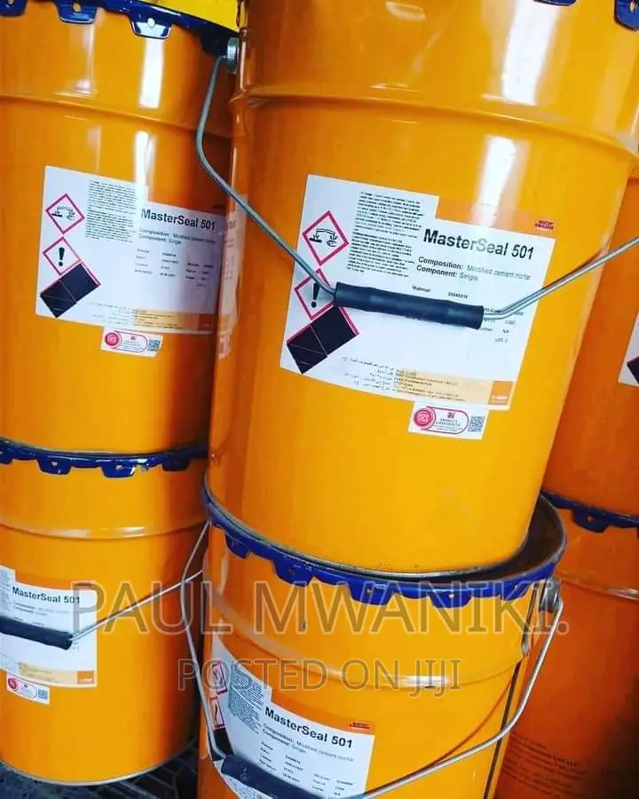 Masterseal 501- Capillary Auctioned Waterproof.