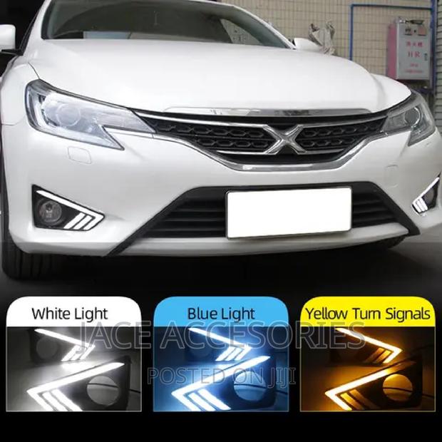 Mark X GRX Fog Light Cover With DRL