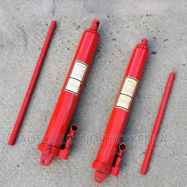 12 Ton Long Ram Hydraulic Jack Double Pump