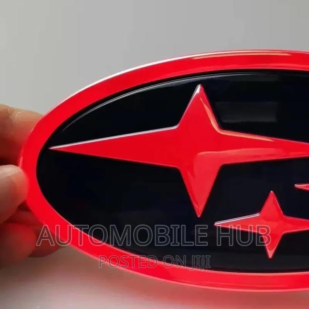 Subaru 4D Car Logo Light Led
