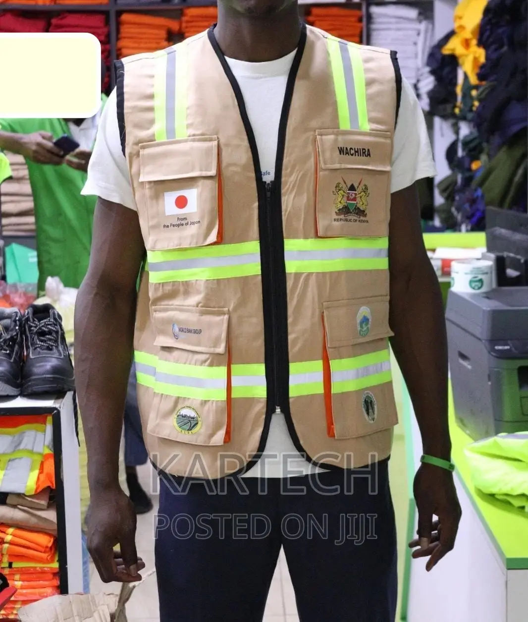 Cotton Twill Executive Reflector Jackets