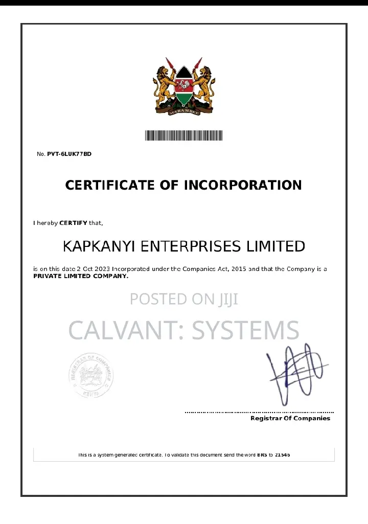 Private Limited Company Registration