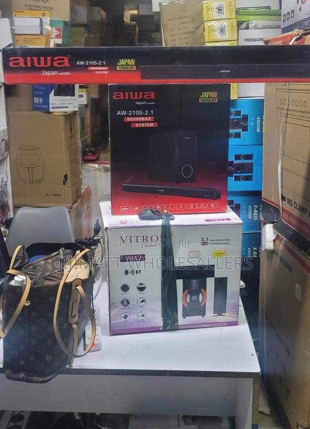 Sound Bar 2.1ch Aiwa Soundbar System Available