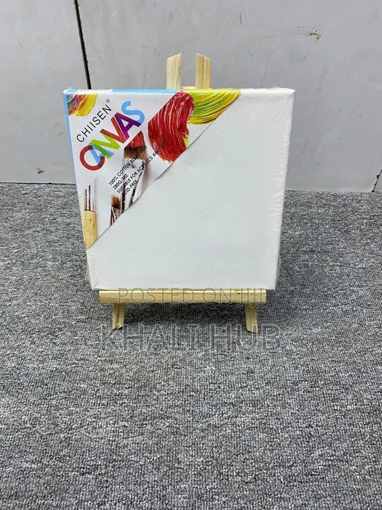 Canvas 20cmx20 With Stand Easel