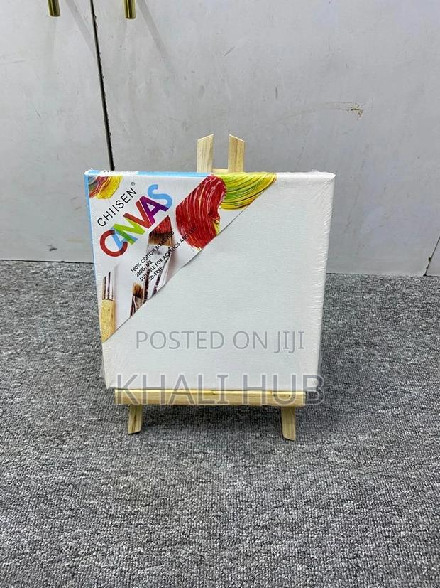 20cm Canvas Board With Easel Stand - main view