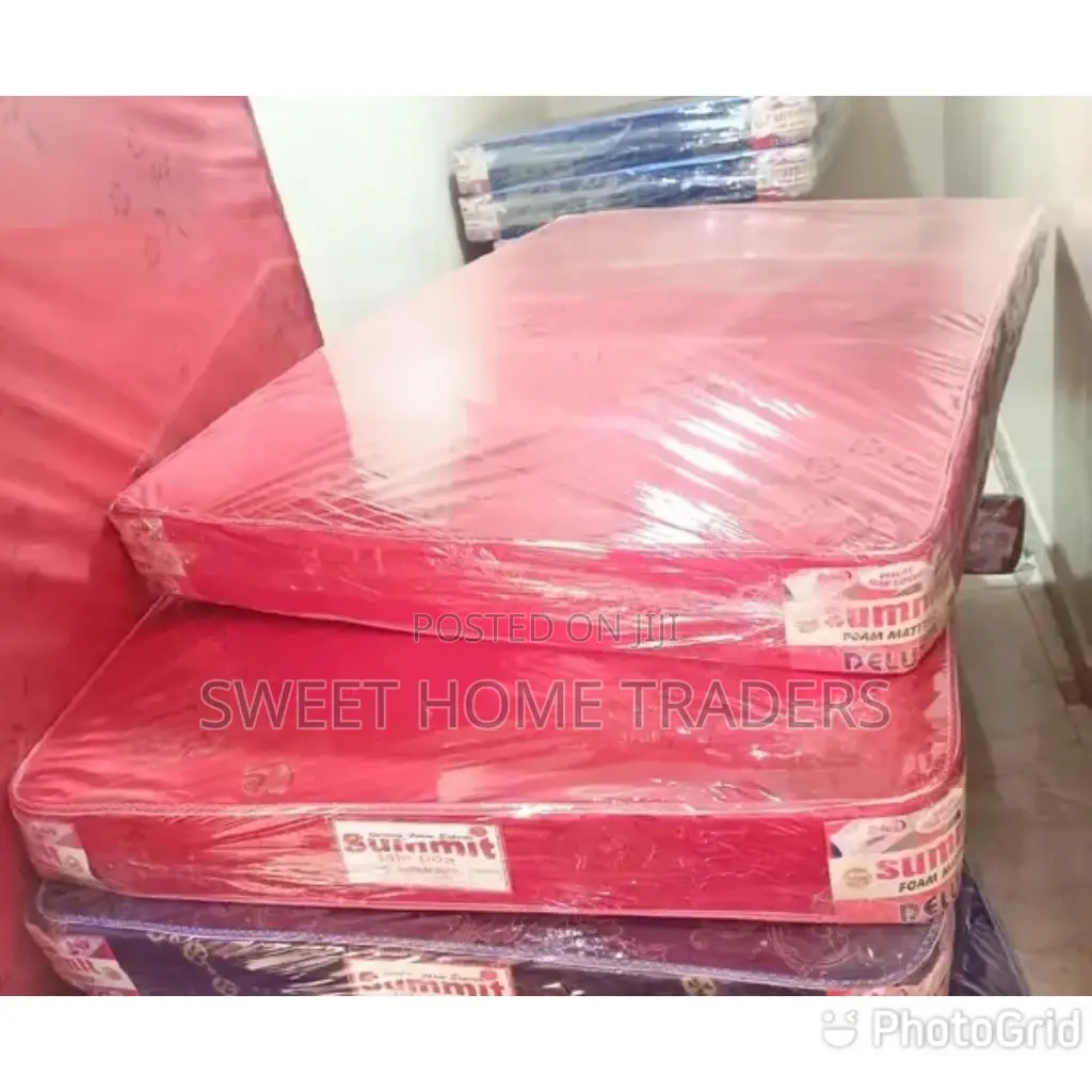 3 By6 6 Inches Medium Duty Plain Mattress 