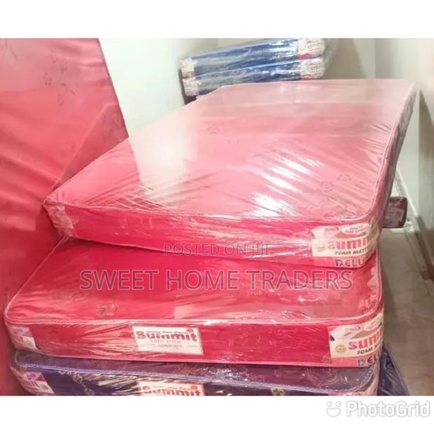 3 By6 6 Inches Medium Duty Plain Mattress  - main view