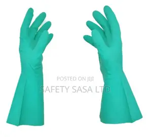 Reusable Nitrile Gloves: Cleaning Gloves :Chemical Resistant