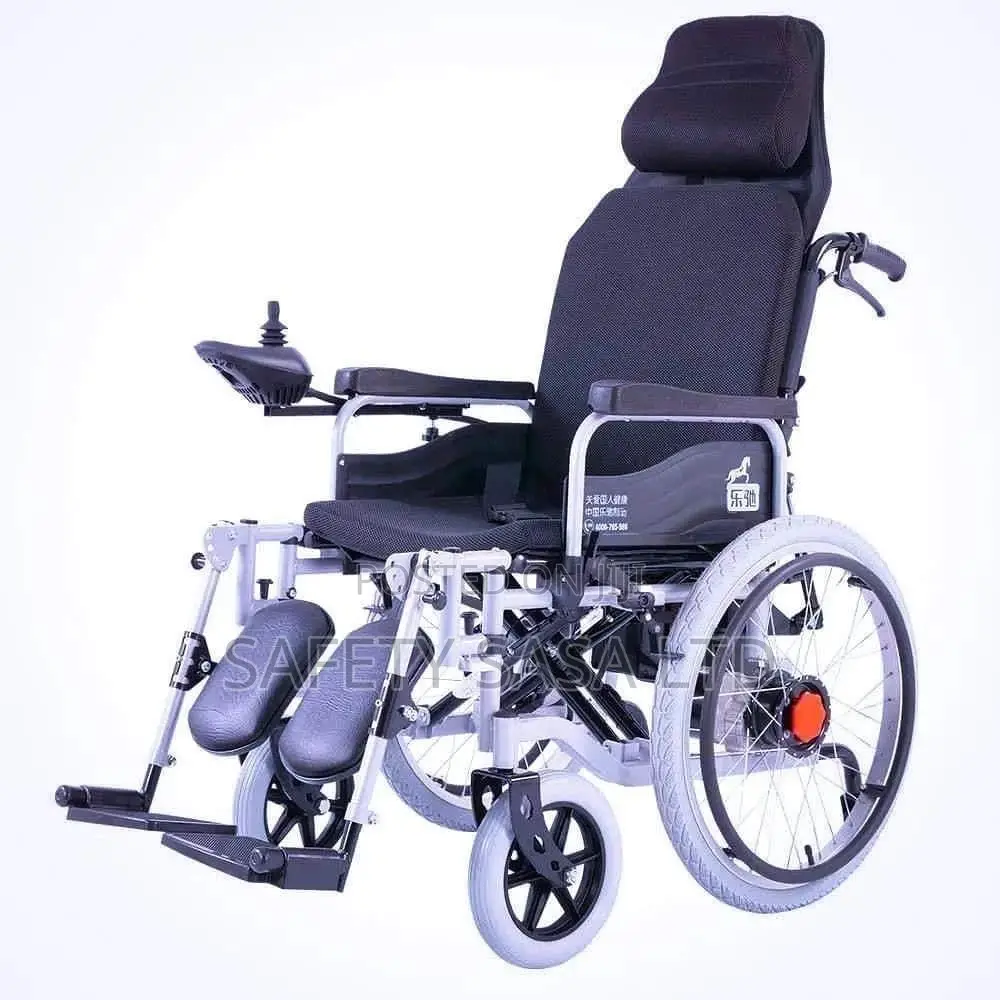 Reclining Electric Powered Motorized Wheelchair : Orthoped