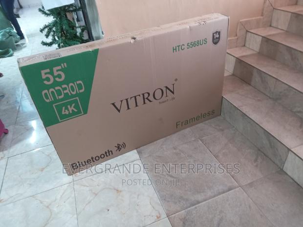 Vitron 55 Inches Smart Android Frameless Tv /Uhd Smart Tv - main view