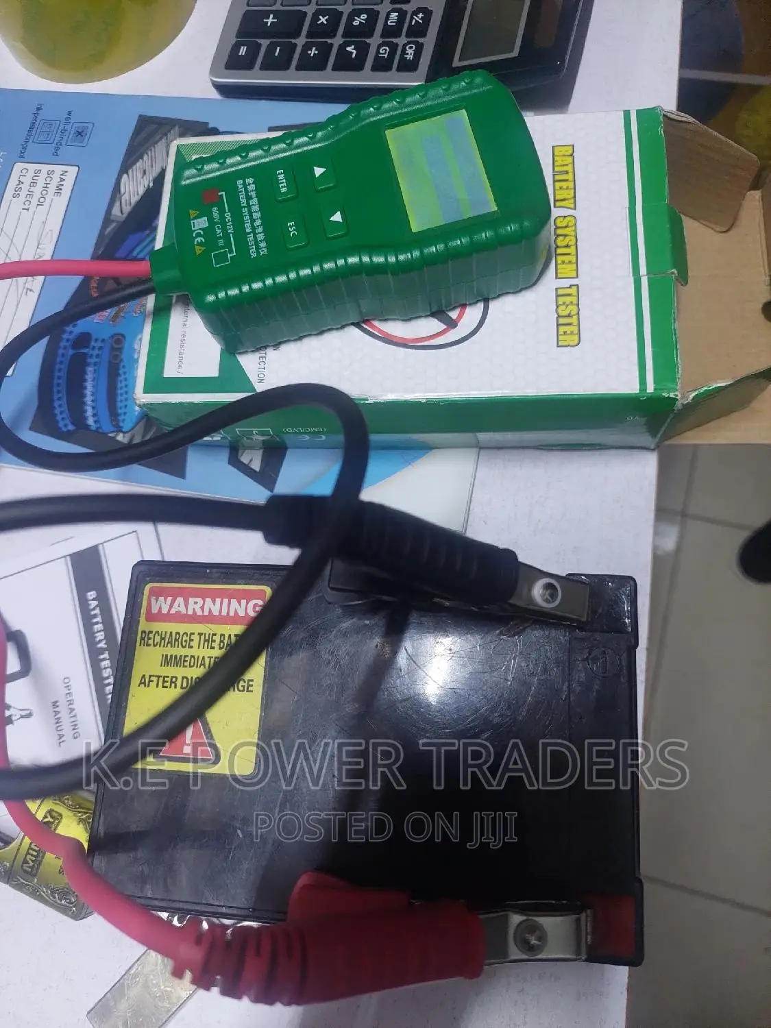 Digital Battery Tester