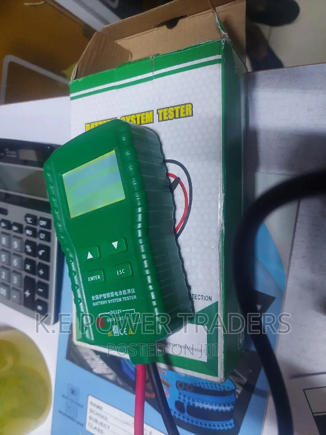 Digital 12V Battery Tester