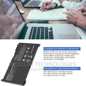 HP Probook 430 G4, 440 G4, 450 G4, 455 G4, 470 G4 Battery