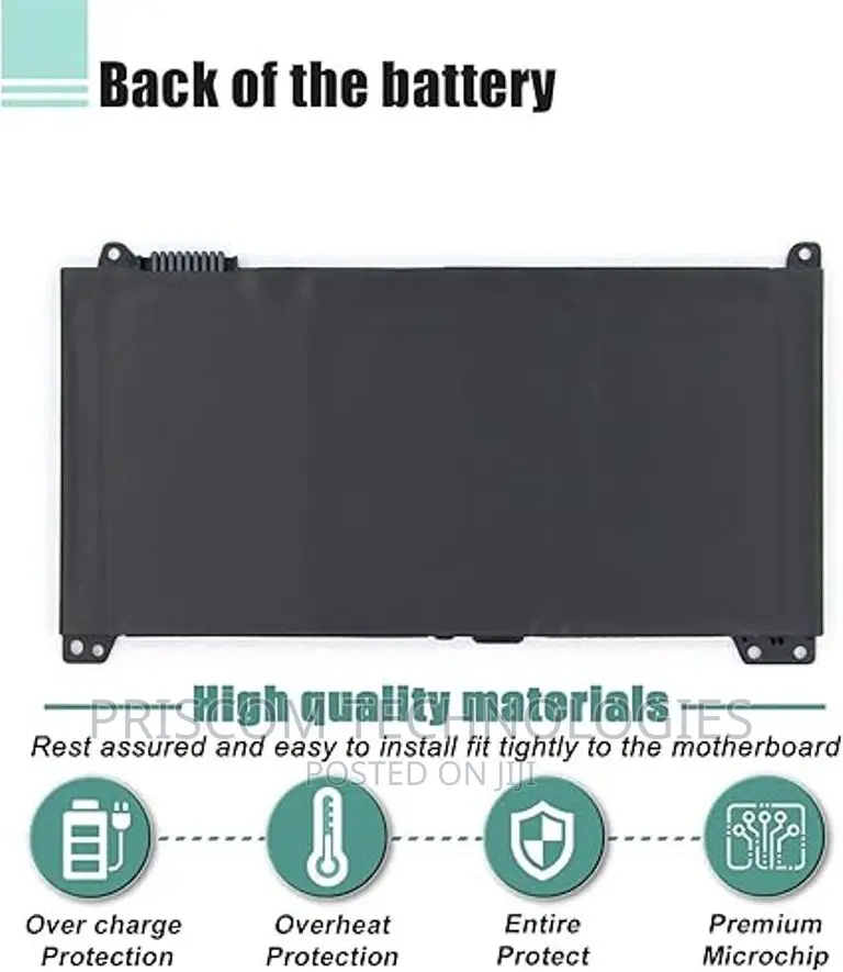 HP RR03XL 430 G4 Laptop Battery