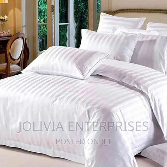 White Stripped Duvet Cover Size 5*6
