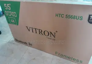 Vitron 55" Frameless Tv