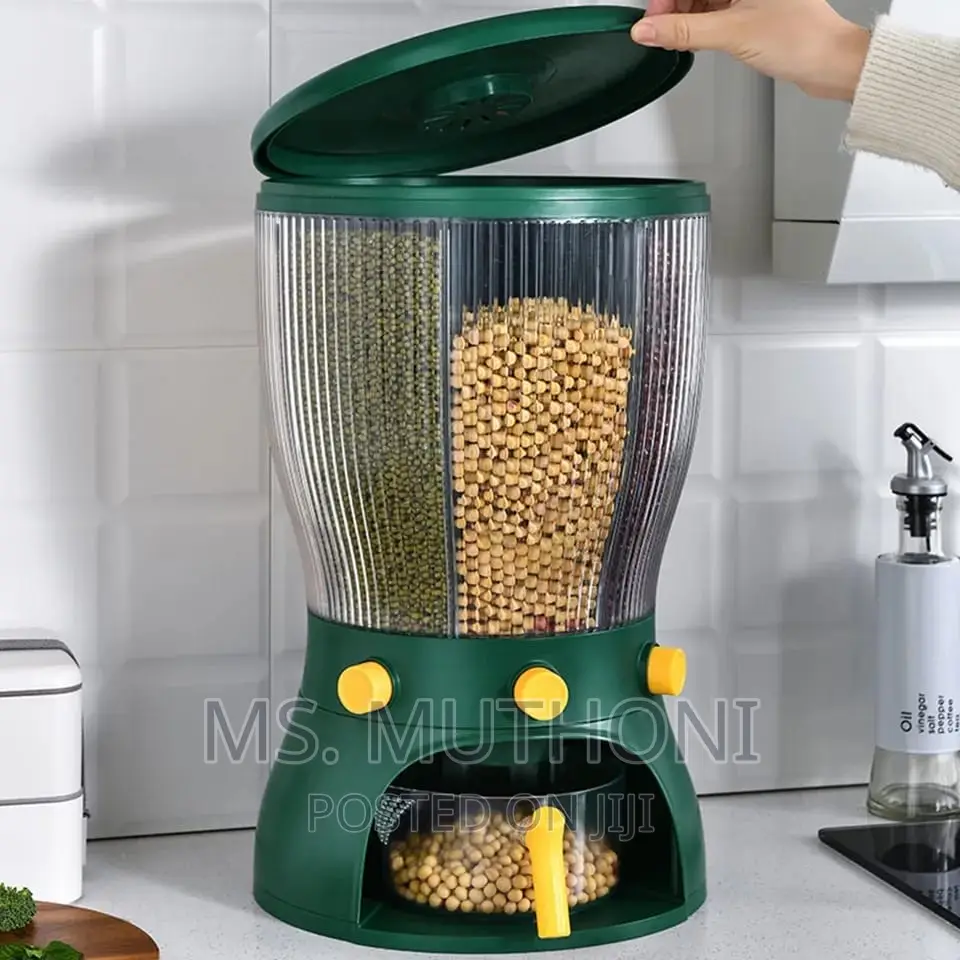 10kg Partitioned Rotation Cereal Dispenser*