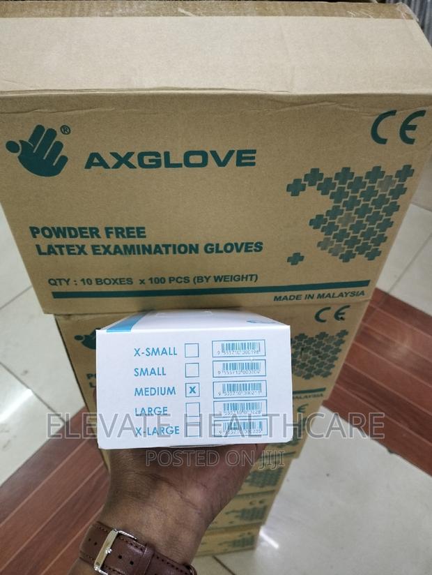 Powder Free Latex Examination Gloves - thumbnail 2