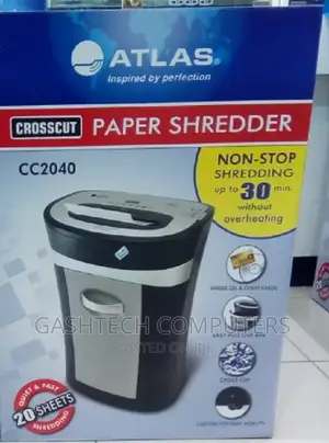 Atlas Shredder Cc2040 20sheets ! Atlas Cc2040 ' 20sheets