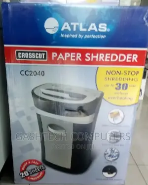 Atlas Shredder Cc2040/ Cc2040, Cc2040 Cc2040, Cc2040, Cc2040