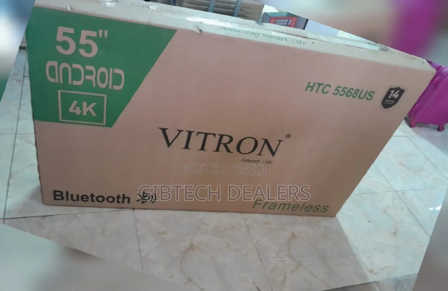 Vitron Frameless Television 55 Inch