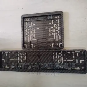 Carbon Number Plate Holders -New Number Plate Holders