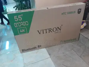 Vitron 55" Inch Smart-Android, Bluetooth Tv, Frameless, Uhd Tv