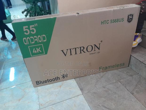 Vitron 55" Inch Smart-Android, Bluetooth Tv, Frameless, Uhd Tv - main view