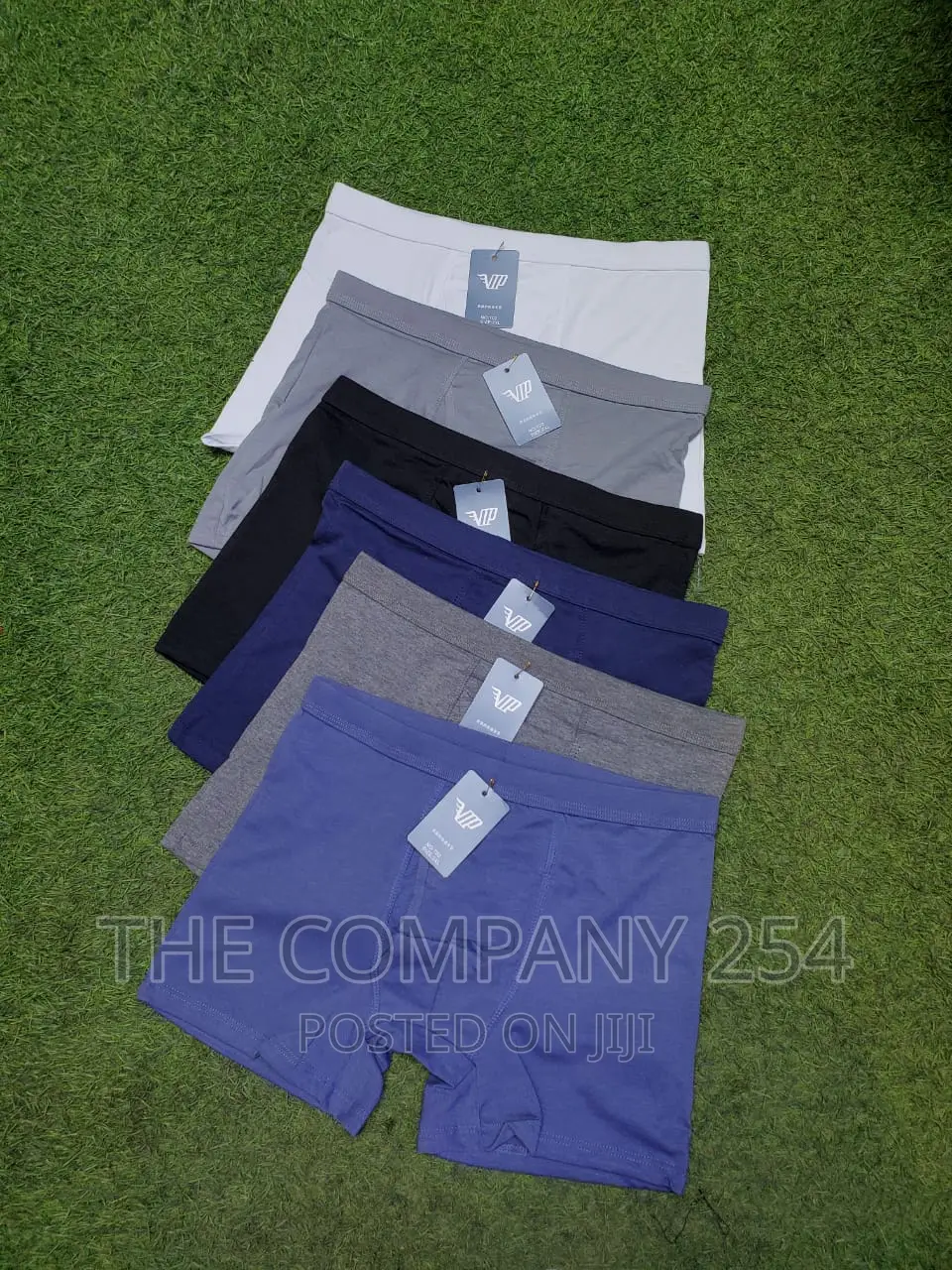 Men's Plain 6 Pieces Cotton Boxer Shorts Set Ksh.1800