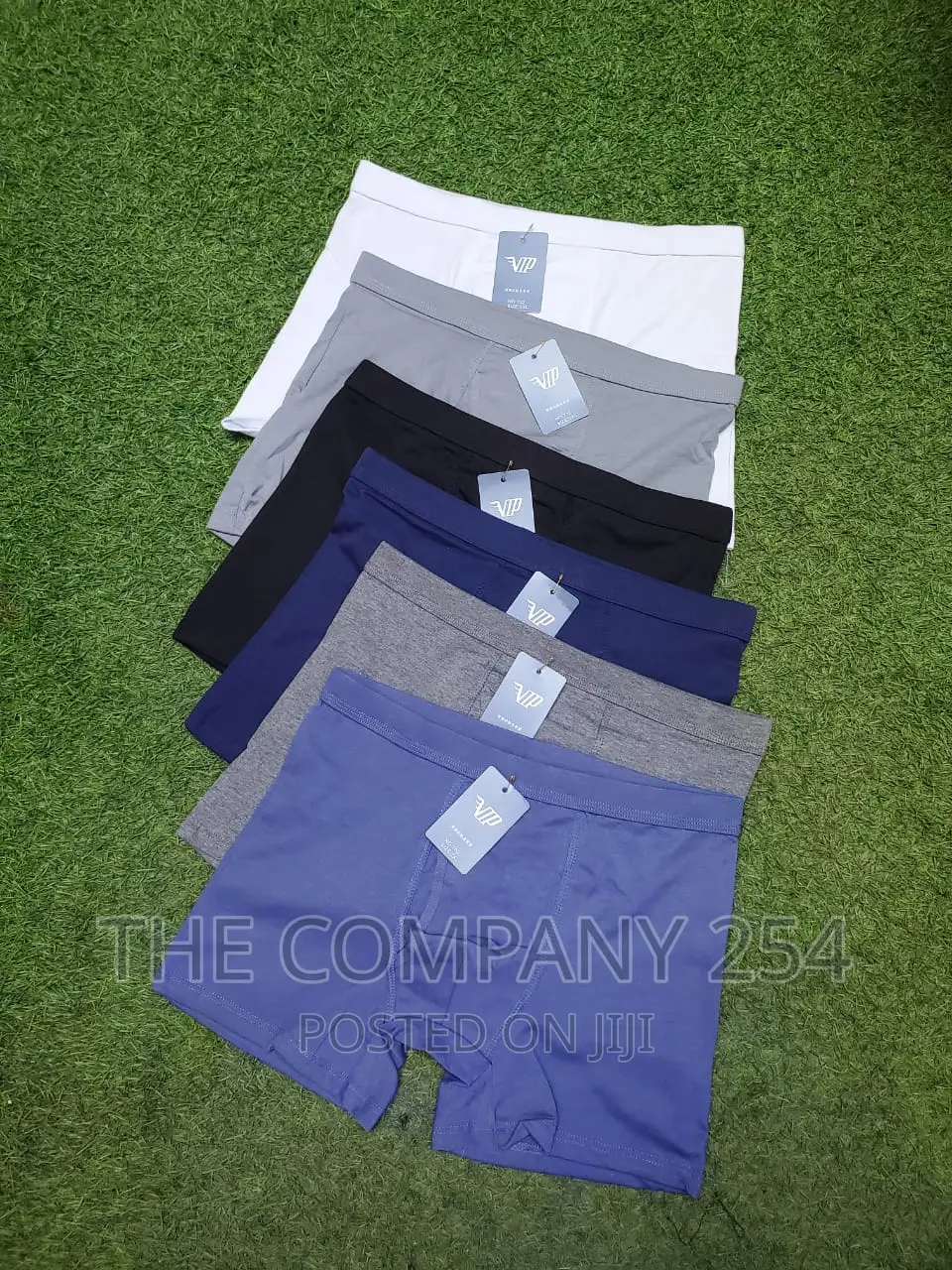 Men's Plain 6 Pieces Cotton Boxer Shorts Set Ksh.1800
