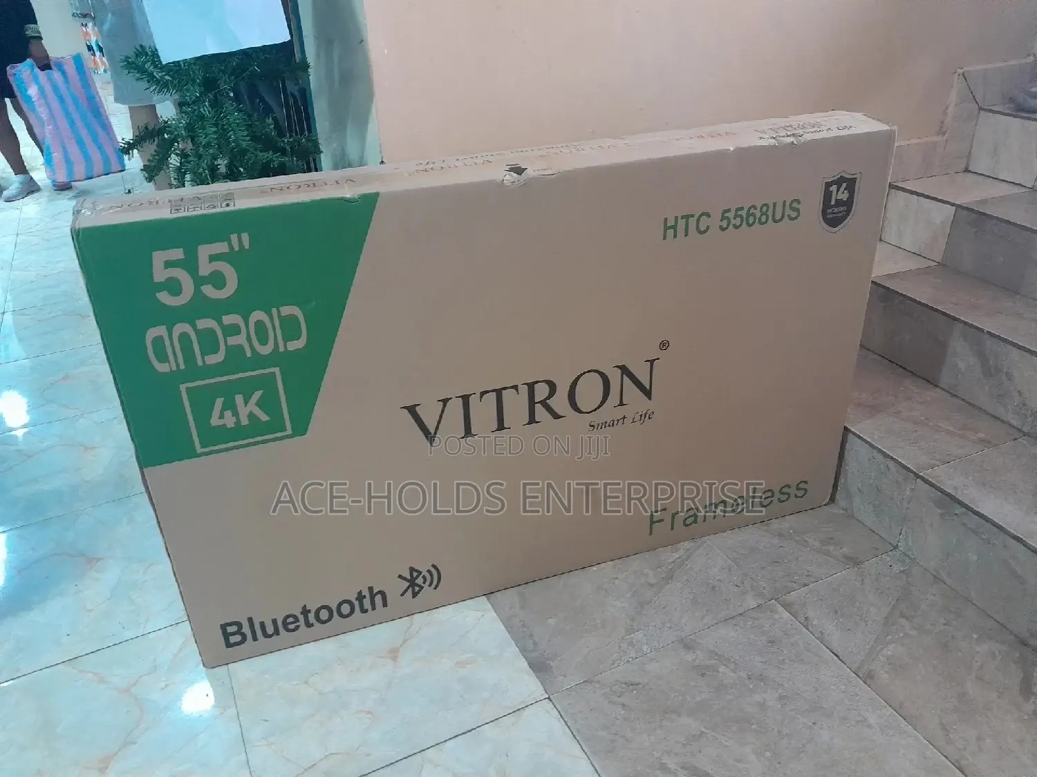 Vitron 55 Inch Smart Android Tv Frameless - Resolution