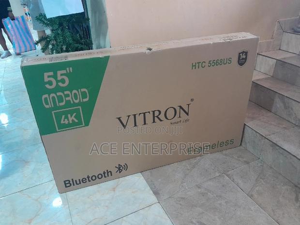 Vitron 55 Inch Smart Android Tv Frameless - Resolution - thumbnail 3