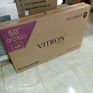 50 Inches Vitron Frameless Android Television 50 Inches