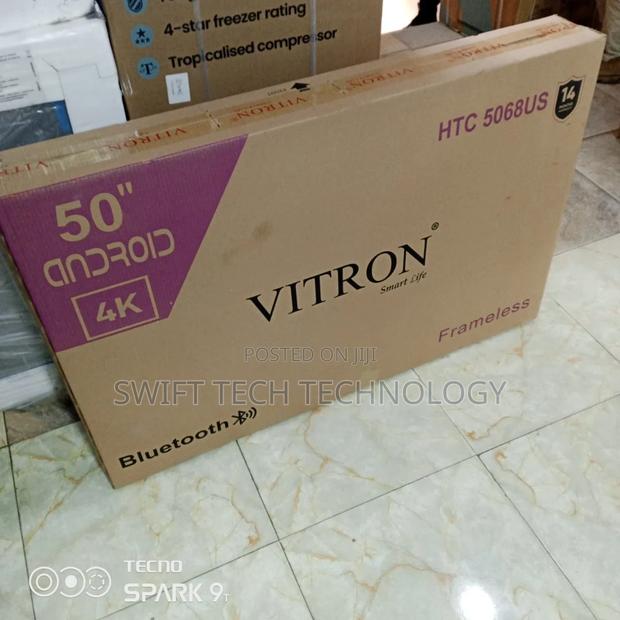 50 Inches Vitron Frameless Android Television 50 Inches - main view