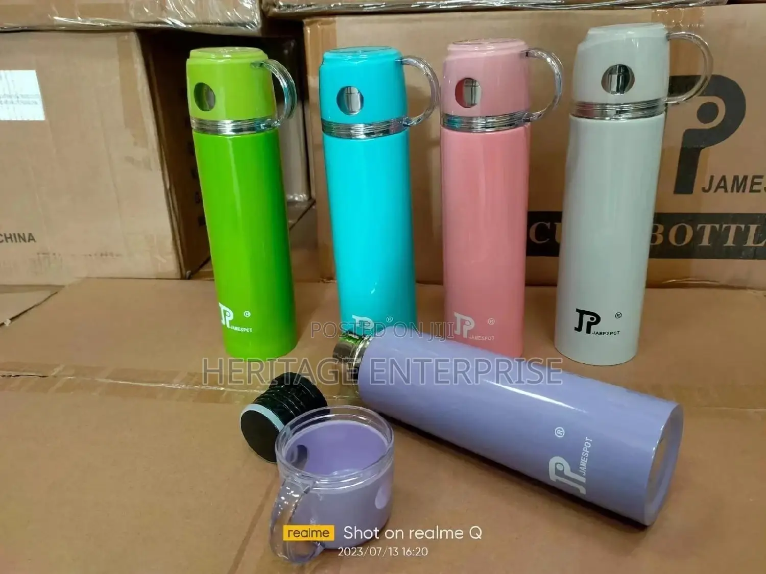 500ml Unbreakablestainless Steel Silver Thermos Flask Jug