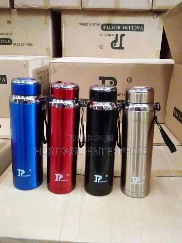 1000ml Unbreakablestainless Steel Silver Thermos Flask Jug. - main view